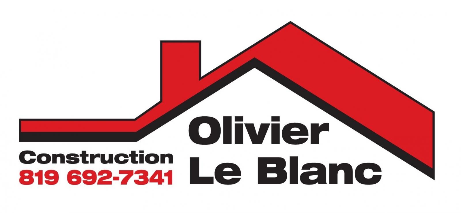 Construction Olivier Le Blanc. Logo